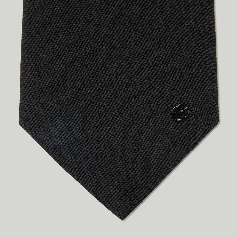 Acetate viscose tie with Double G 3