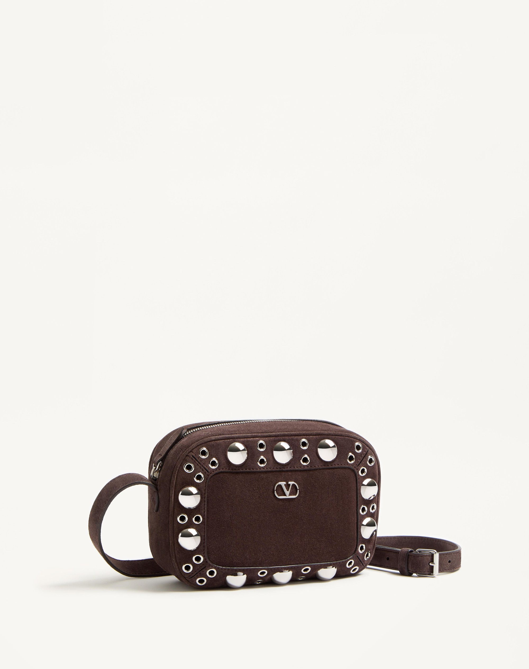 VALENTINO GARAVANI NELLCÔTE SUEDE SHOULDER BAG - 3