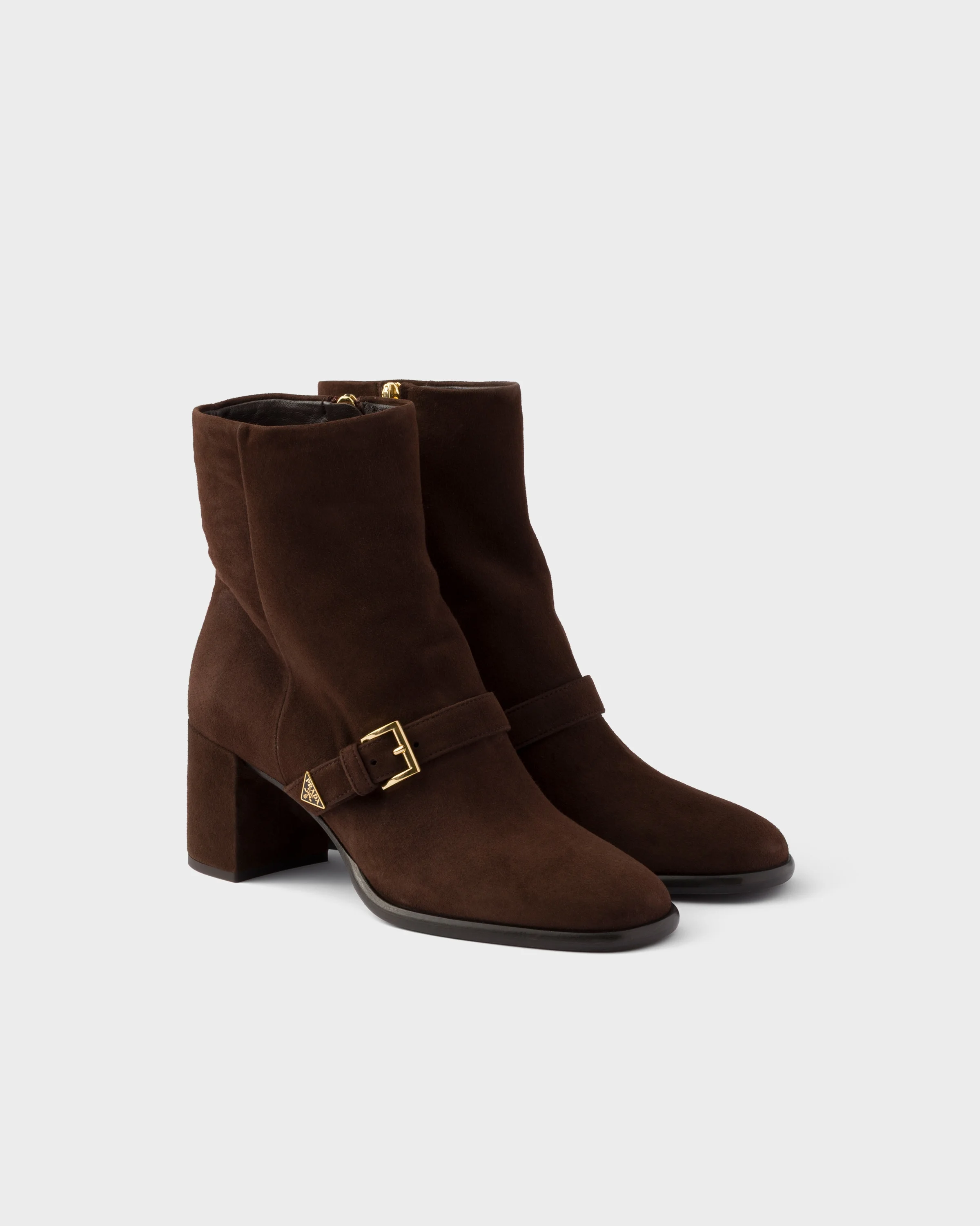 Suede booties - 1