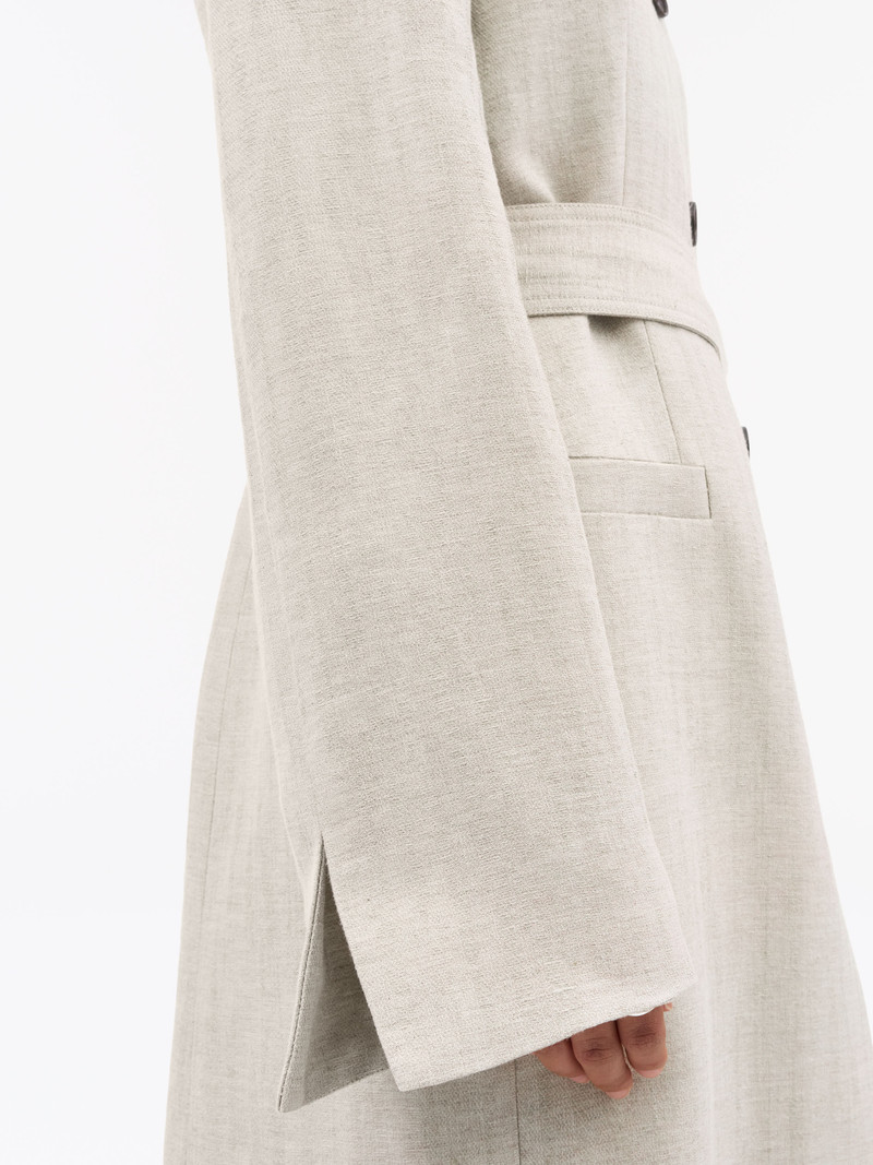 Alarias Cotton Linen Coat 5