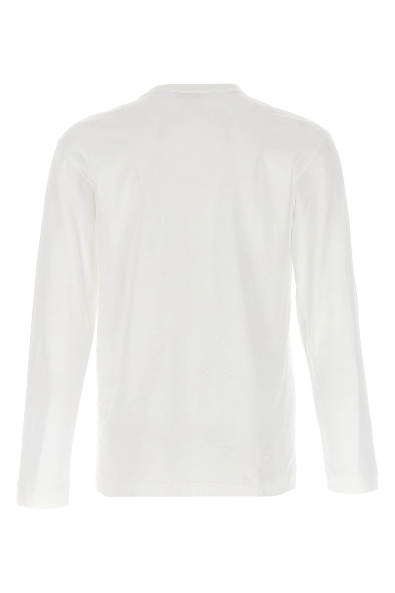 Comme des Garçons PLAY Logo patch t-shirt outlook