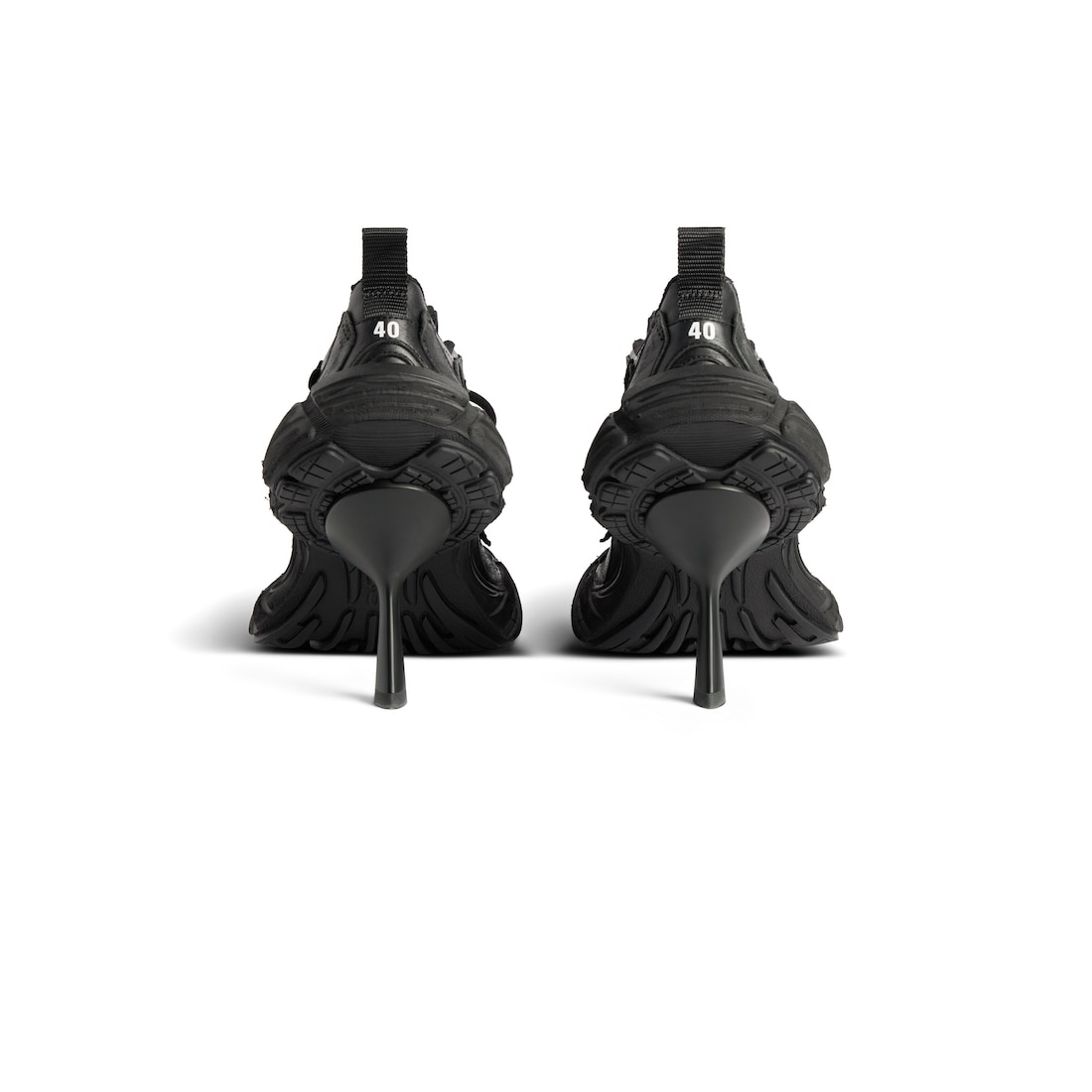 Women's Monday Heel Shoe in Black - 5