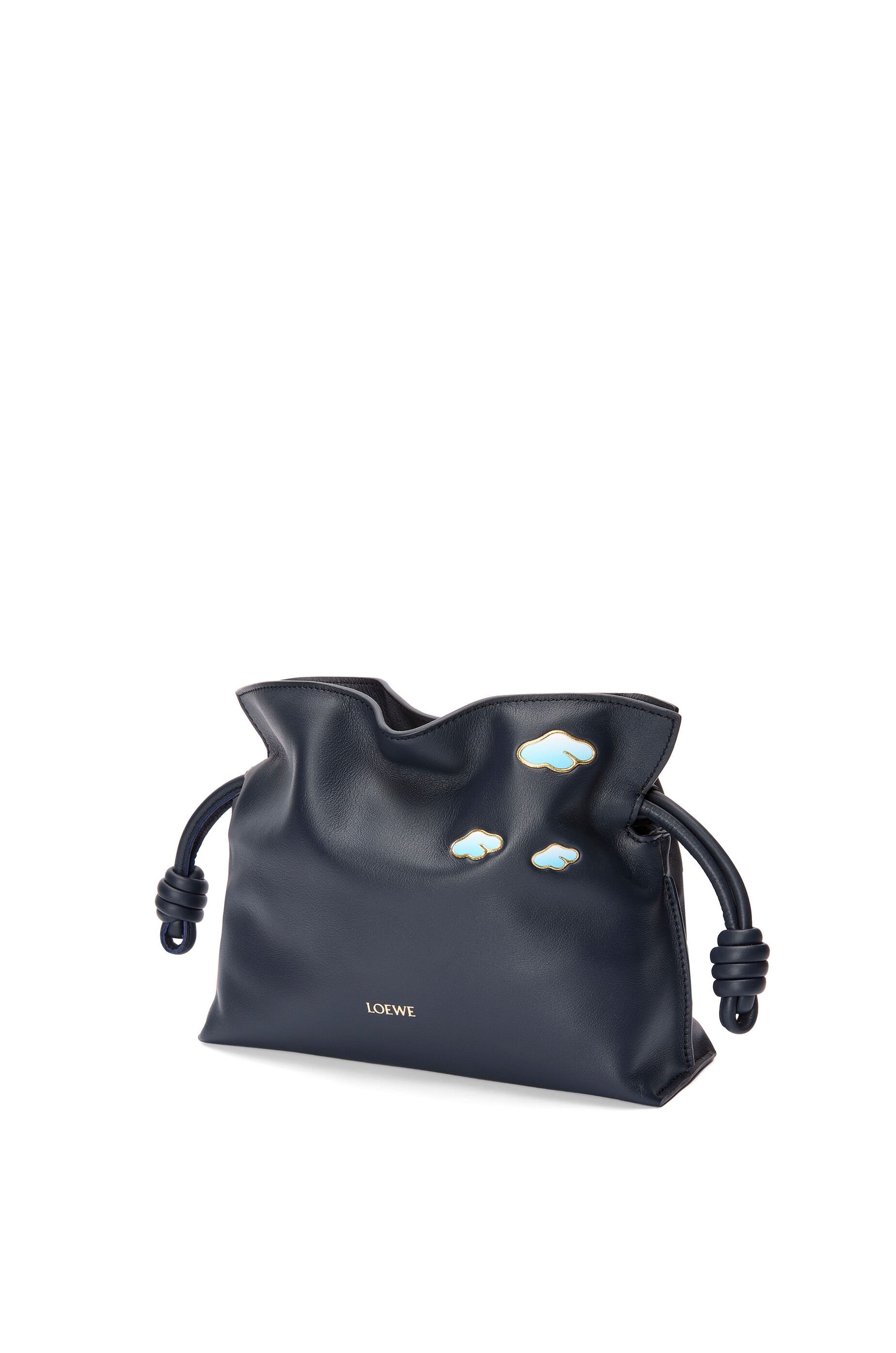 Mini Flamenco clutch in nappa calfskin - 4