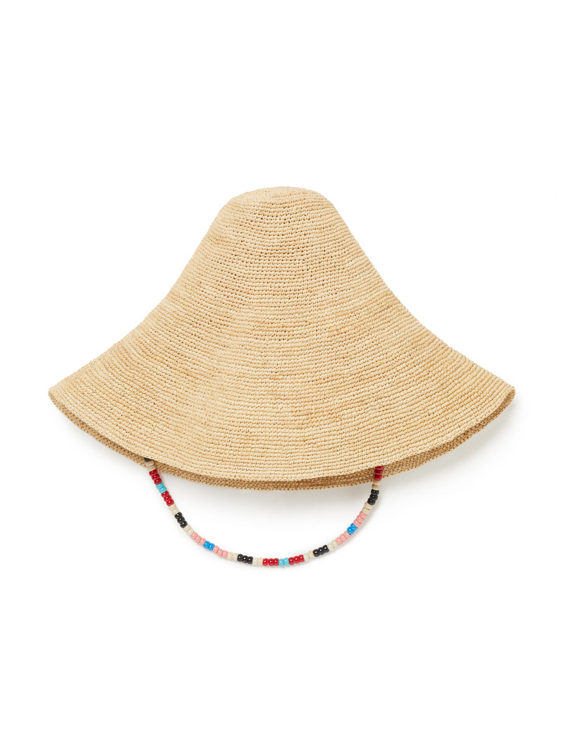 Sunny Raffia Hat 1