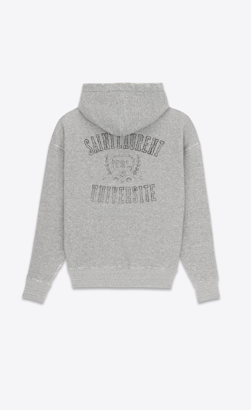 SAINT LAURENT "saint laurent université" hoodie outlook