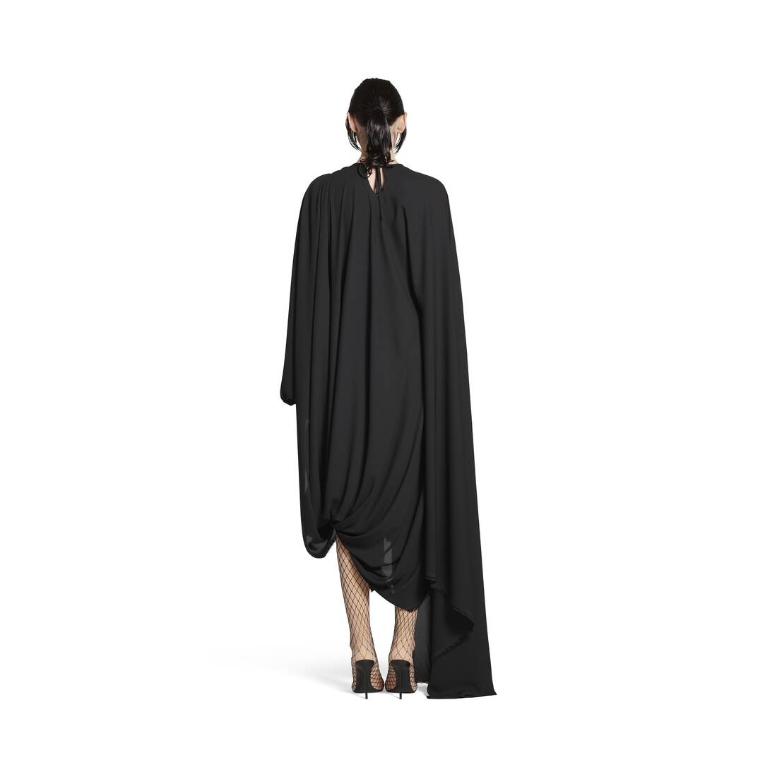 Women's All In Dress in Black - 4