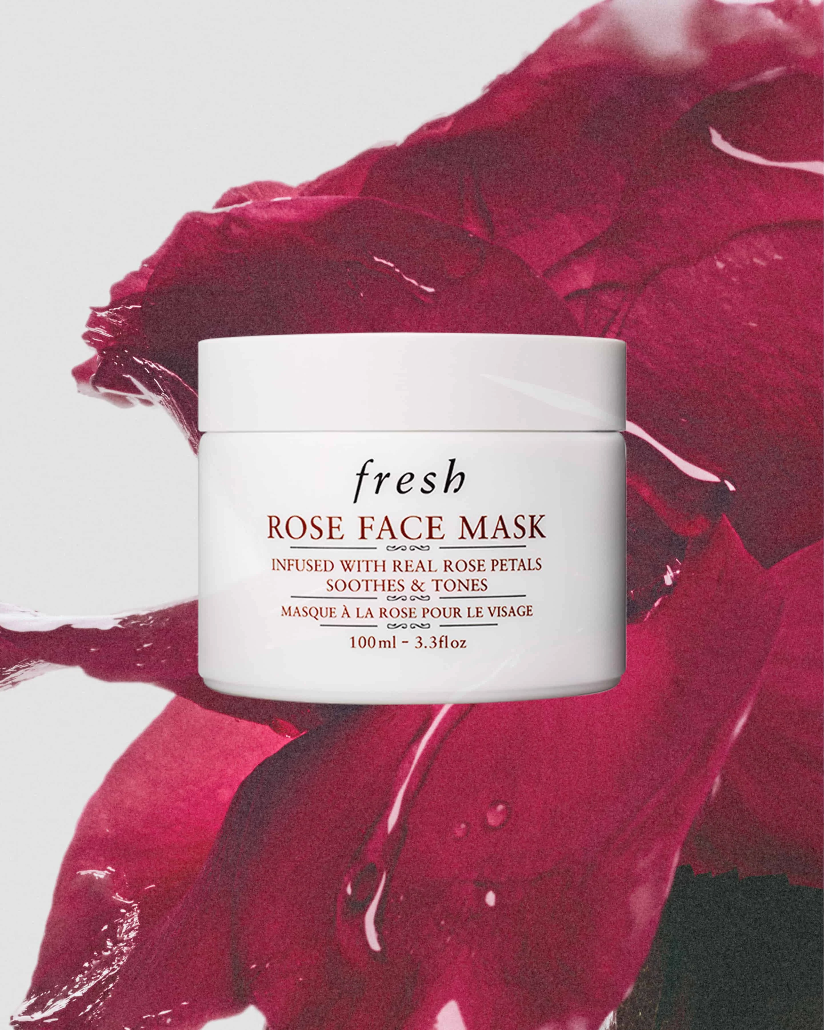 rose face mask - 1