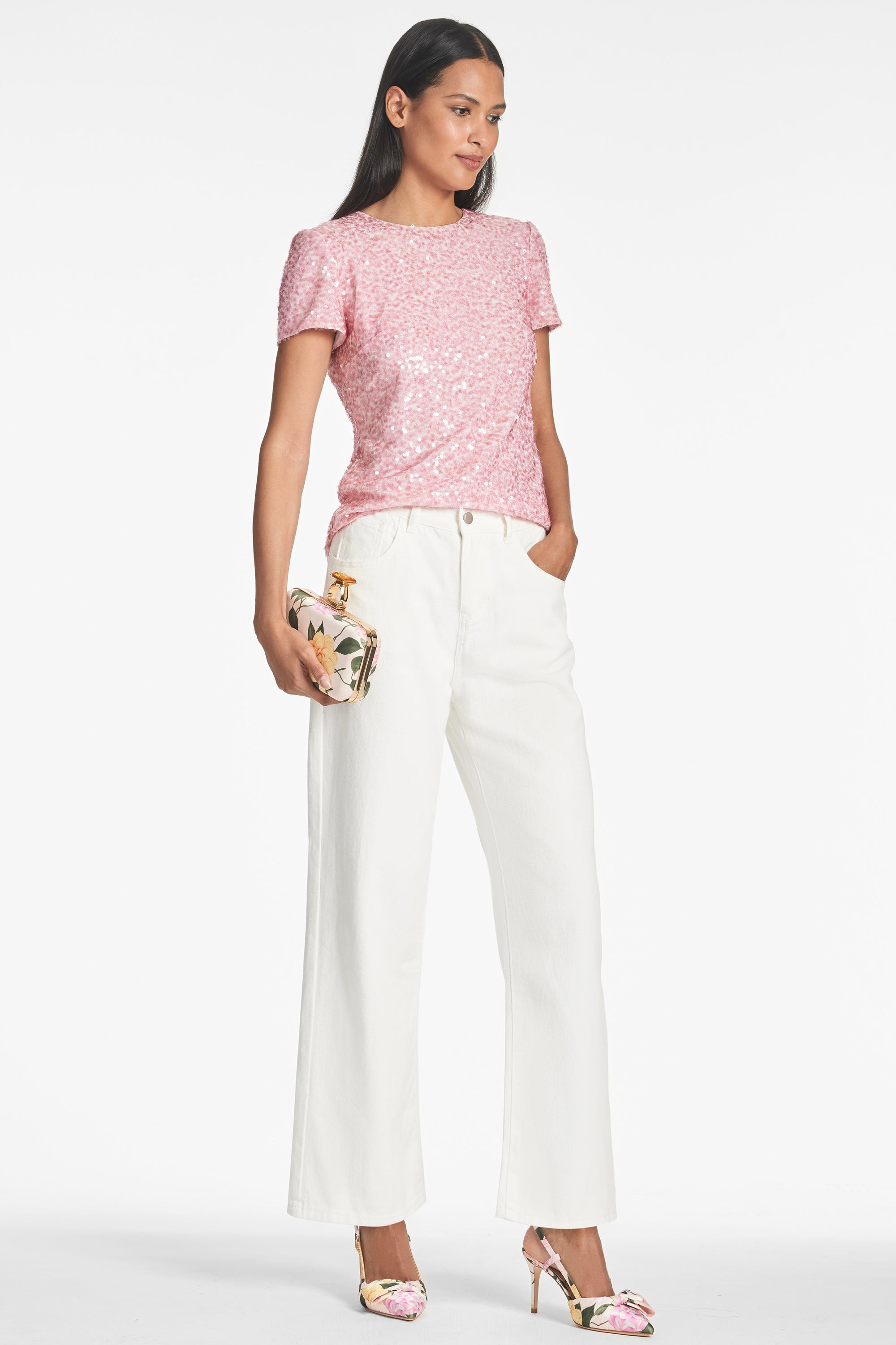 Veronica Top - Petal Pink - 2