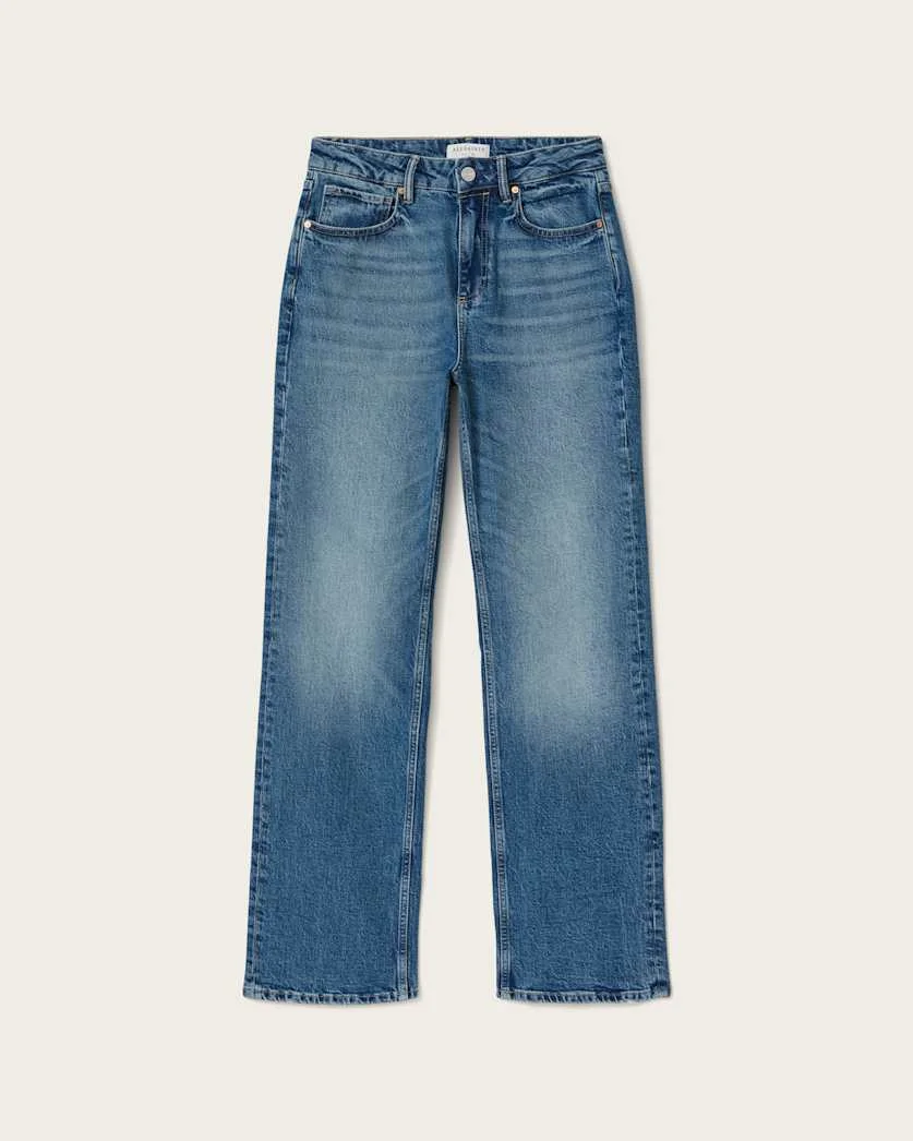 IDA STRAIGHT LEG DENIM JEANS - 1