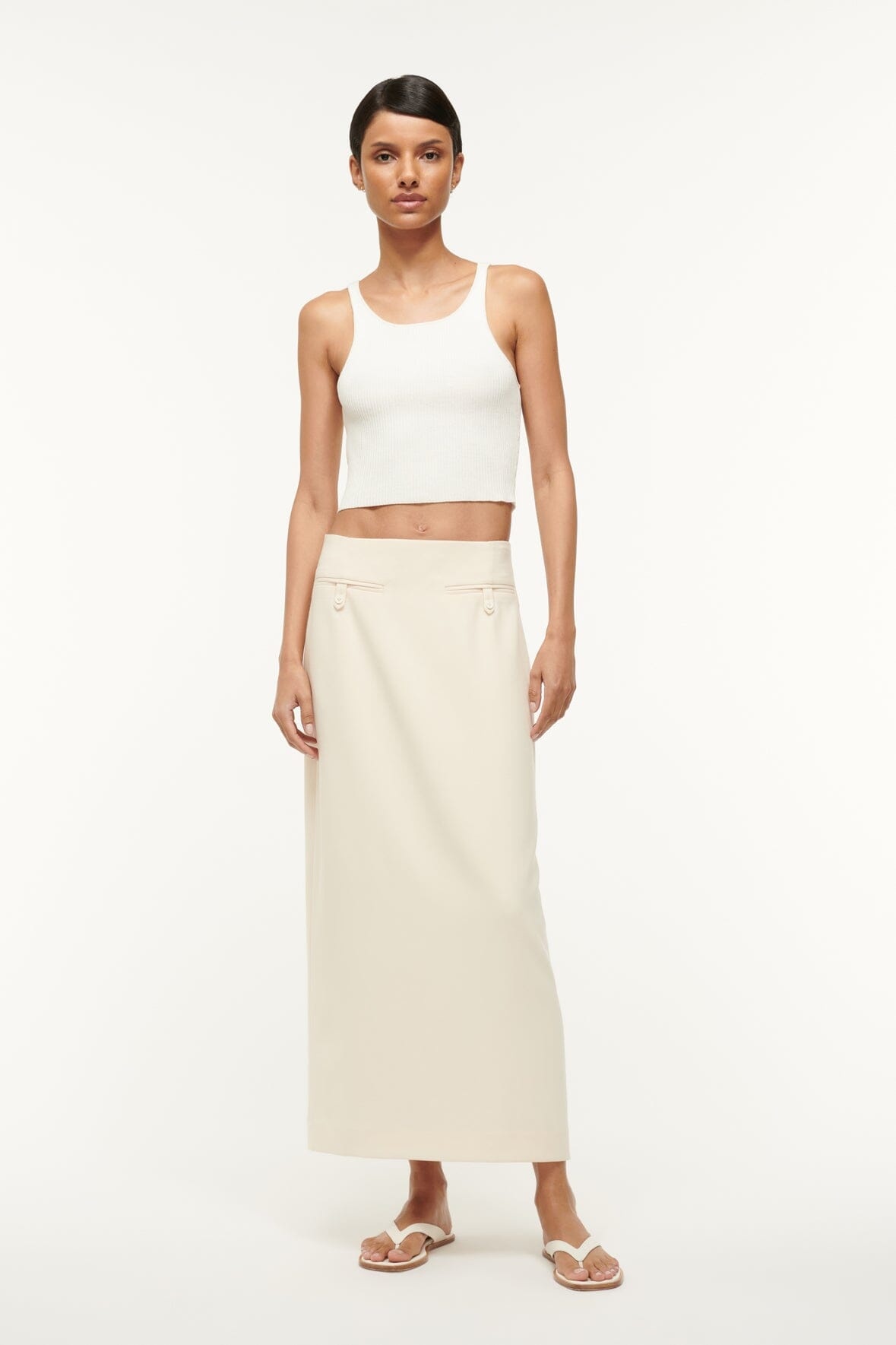 スカート STAUD Woman Skirt Beige 2674178 ECR Staud Outlet: Skirt woman - Beige | Staud skirt 2674178
