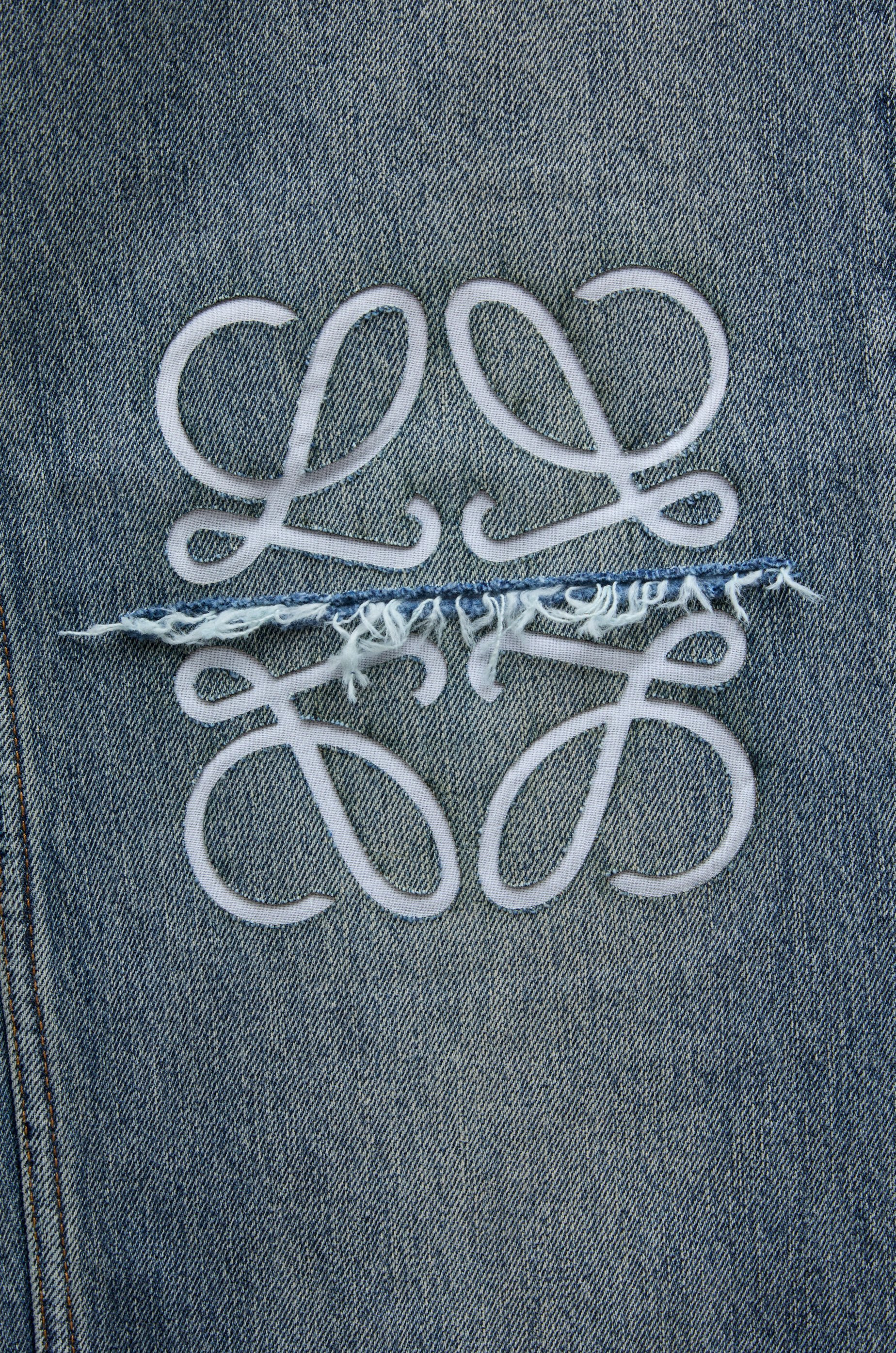 Anagram baggy jeans in denim - 3