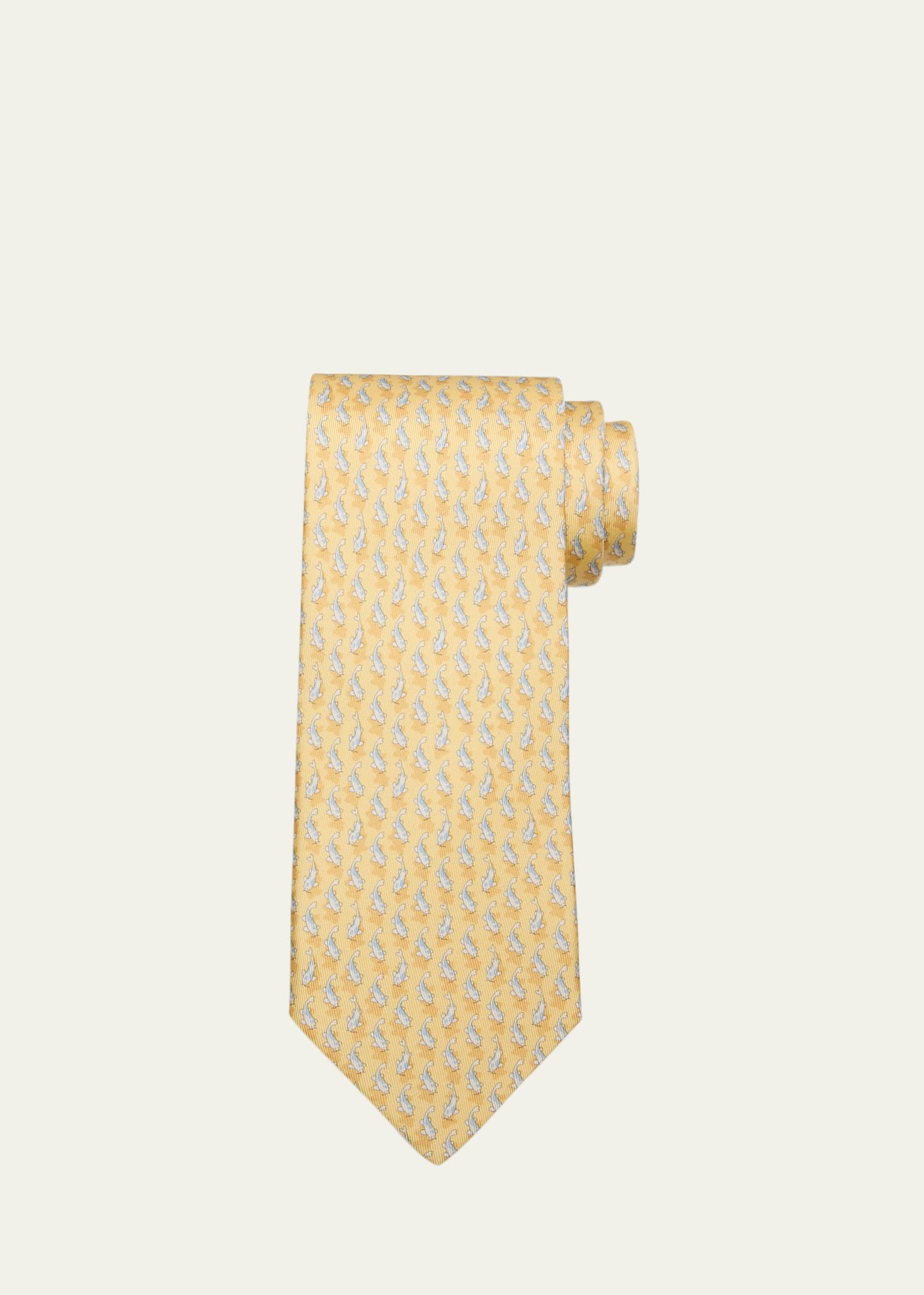 Men's Animali Silk Tie - 1