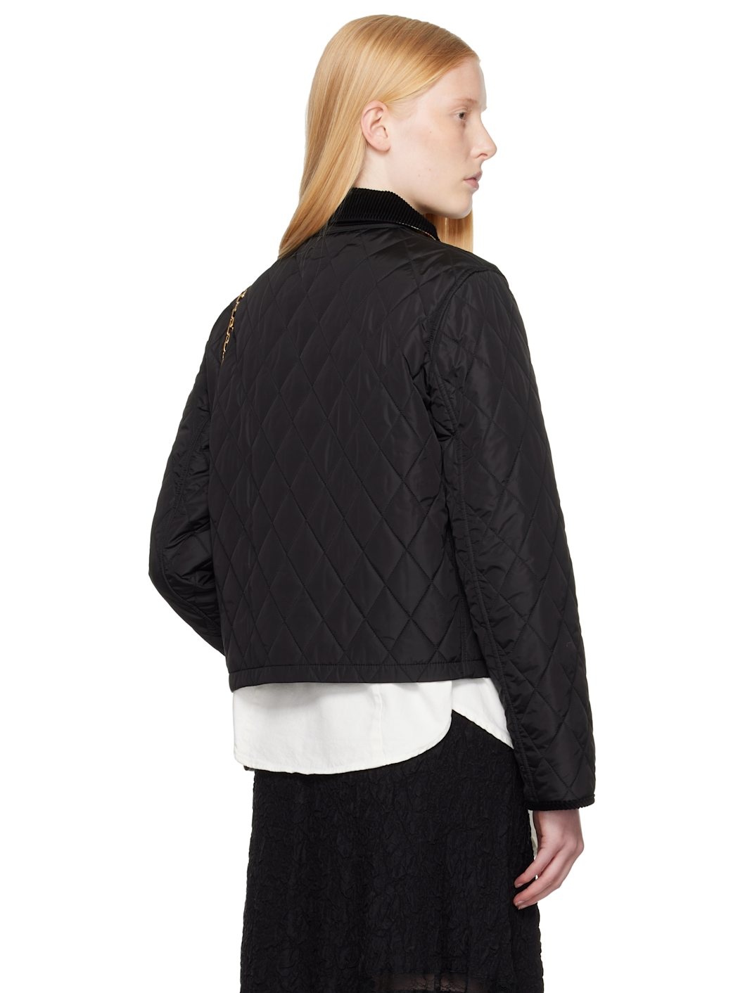 Black Oldham Nylon Jacket - 3