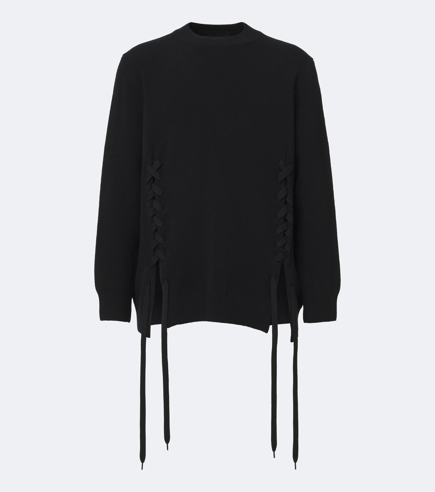 Braided wool-blend sweater - 1