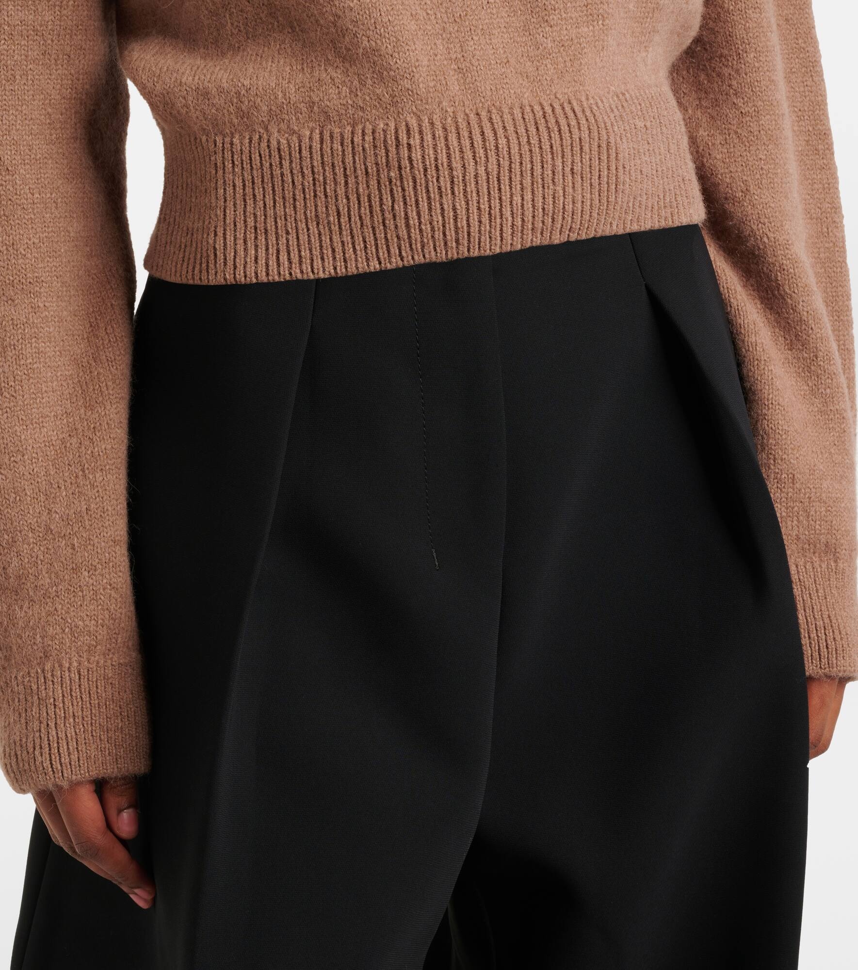 Alpaca and wool-blend sweater - 6