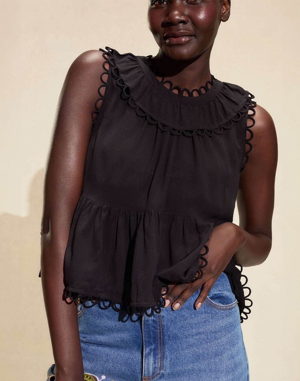 Annabelle Sleeveless Blouse - 4