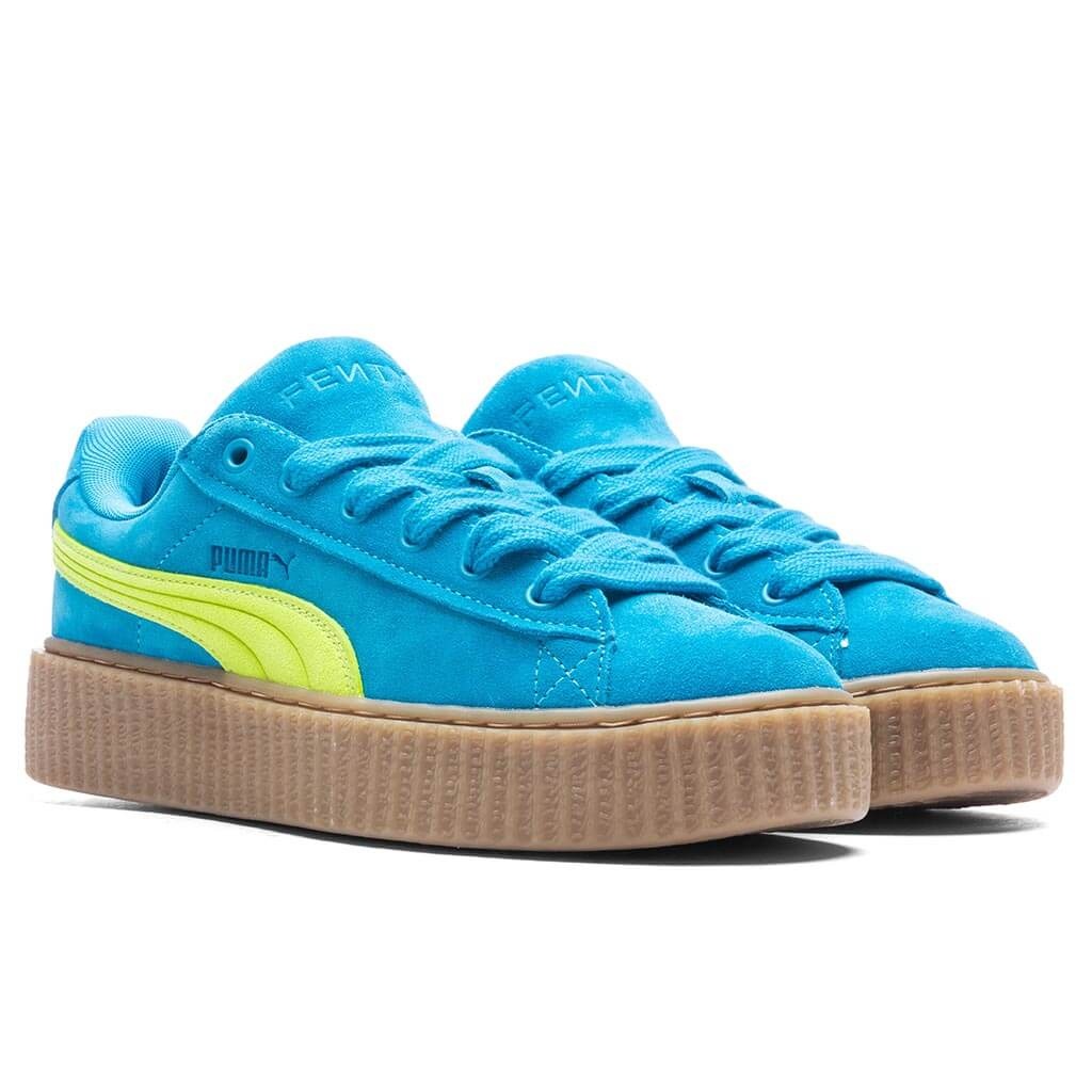 PUMA X FENTY WOMEN'S CREEPER PHATTY - SPEED BLUE/LIME POW/GUM - 2