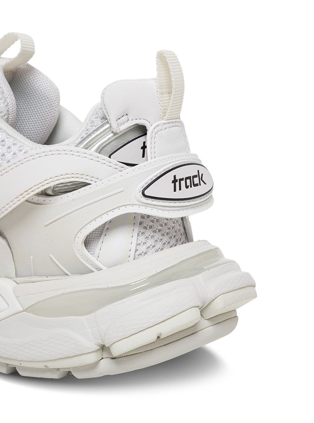 Balenciaga Women White Track Mesh And Nylon Sneakers Woman Balenciaga - 4