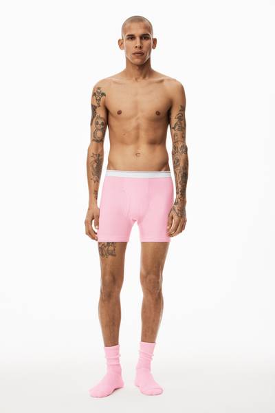 Alexander Wang BOXER BRIEF IN RIBBED JERSEY outlook