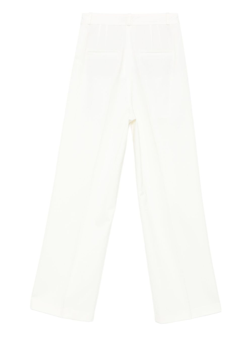 pleated wool-blend trousers - 2