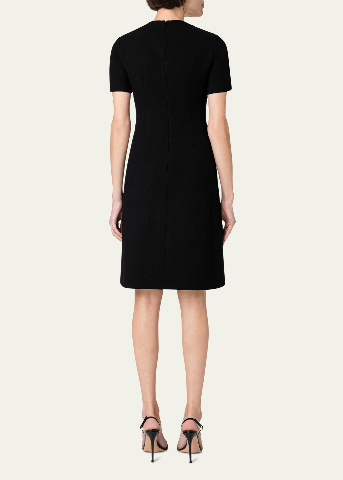 Double-Face A-Line Dress - 3