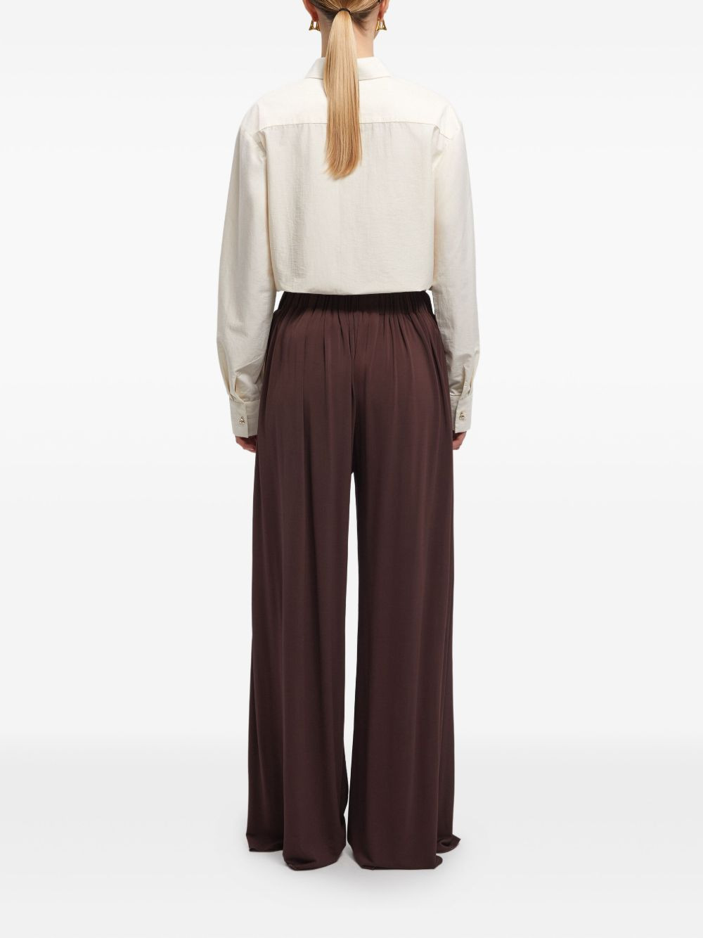 drapey jersey trousers - 3