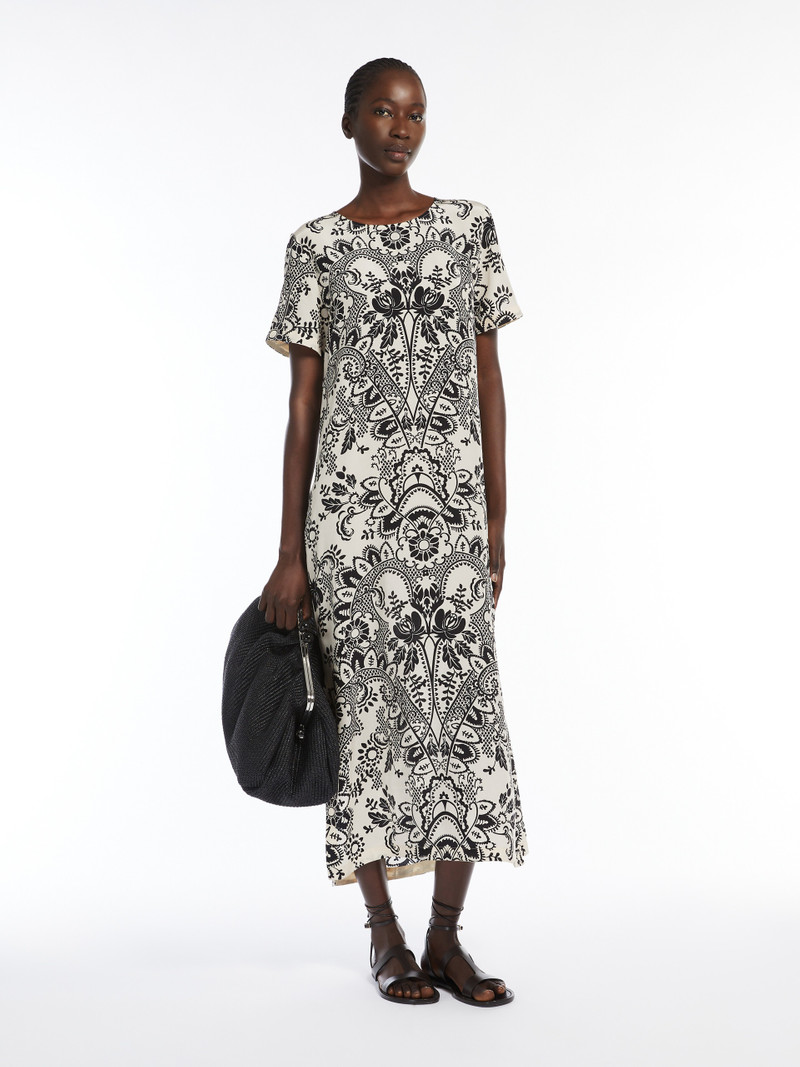 WEEKEND Max Mara VELA Silk crêpe de Chine dress outlook