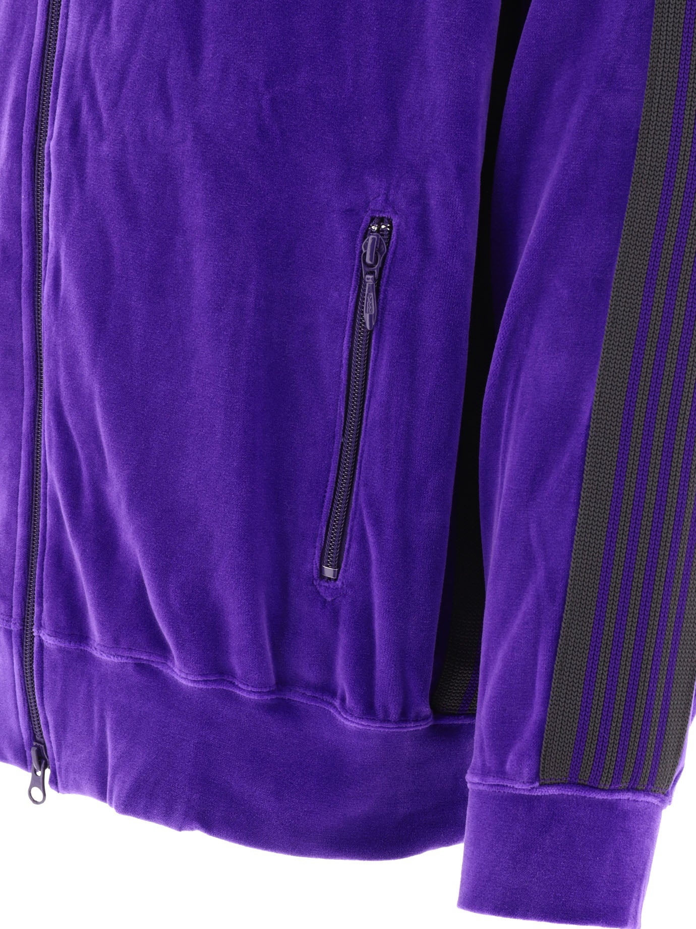 スウェット・トレーナー Needles Velvet sweatshirt Purple NEEDLES Needles Velvet Sweatshirt | worldclassfashion