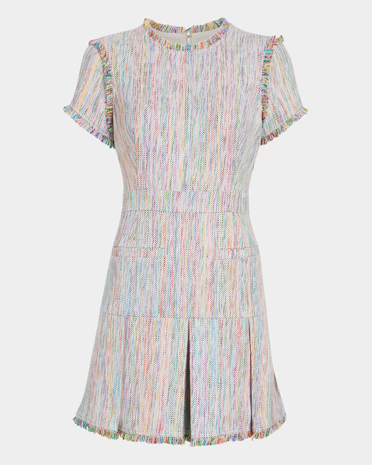 Natalie Prism Tweed Mini Dress - 1