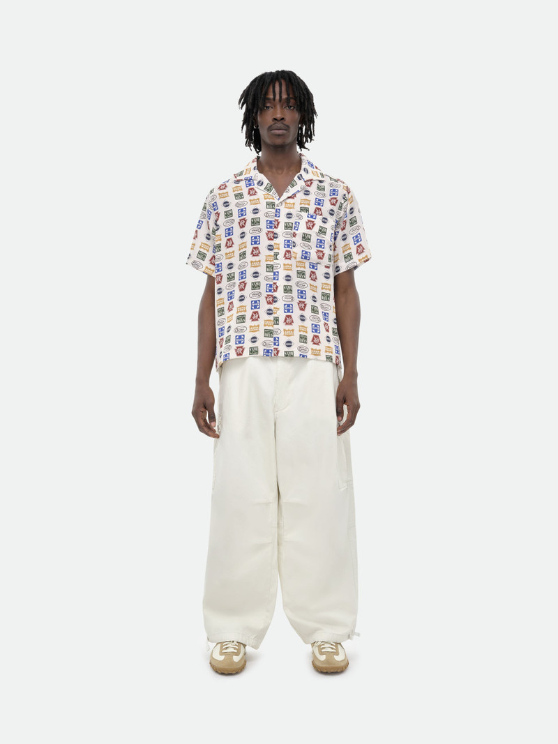 Rhude TRUCKER PRINT SILK SHIRT outlook