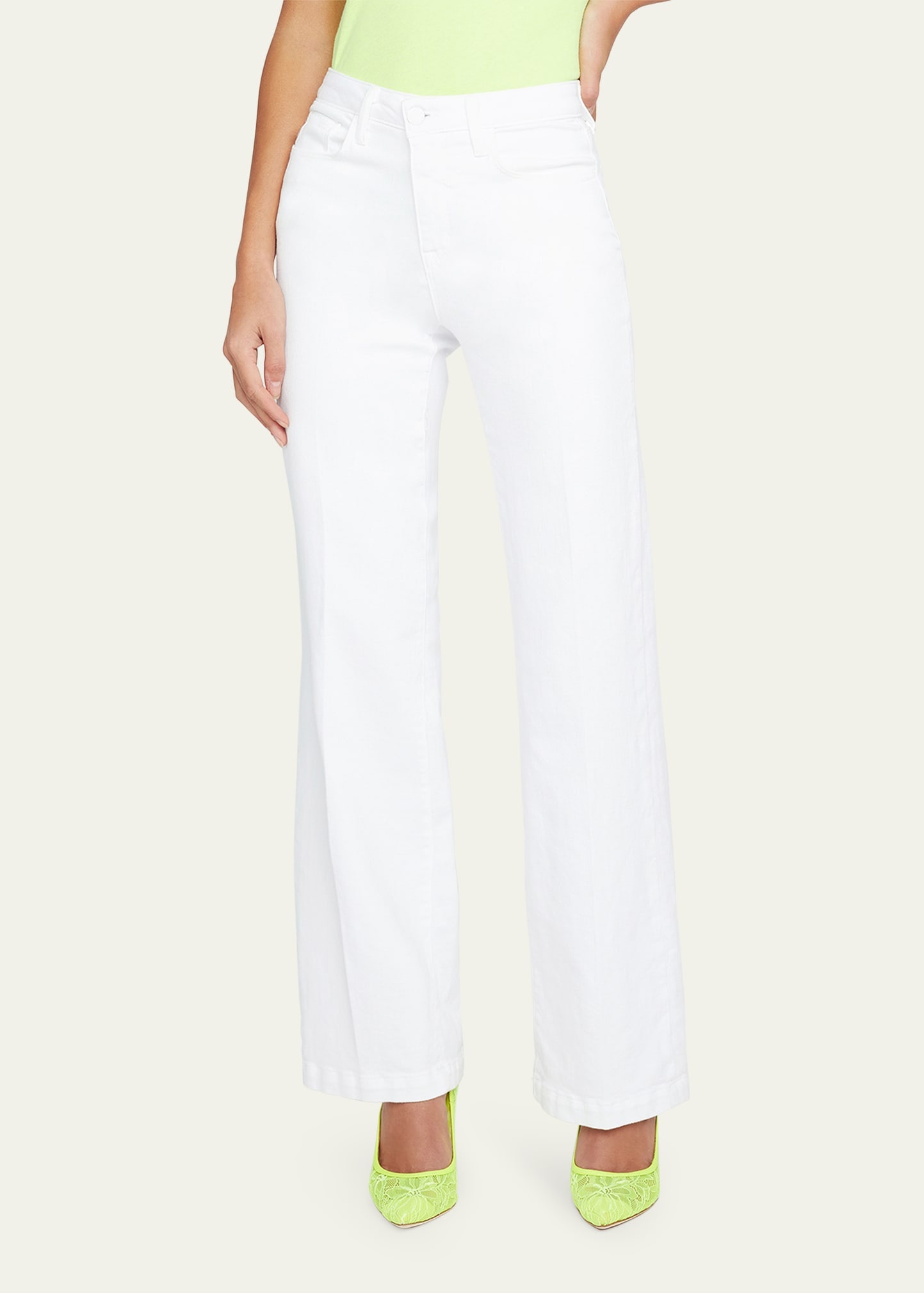 Scottie High-Rise Wide-Leg Jeans - 5
