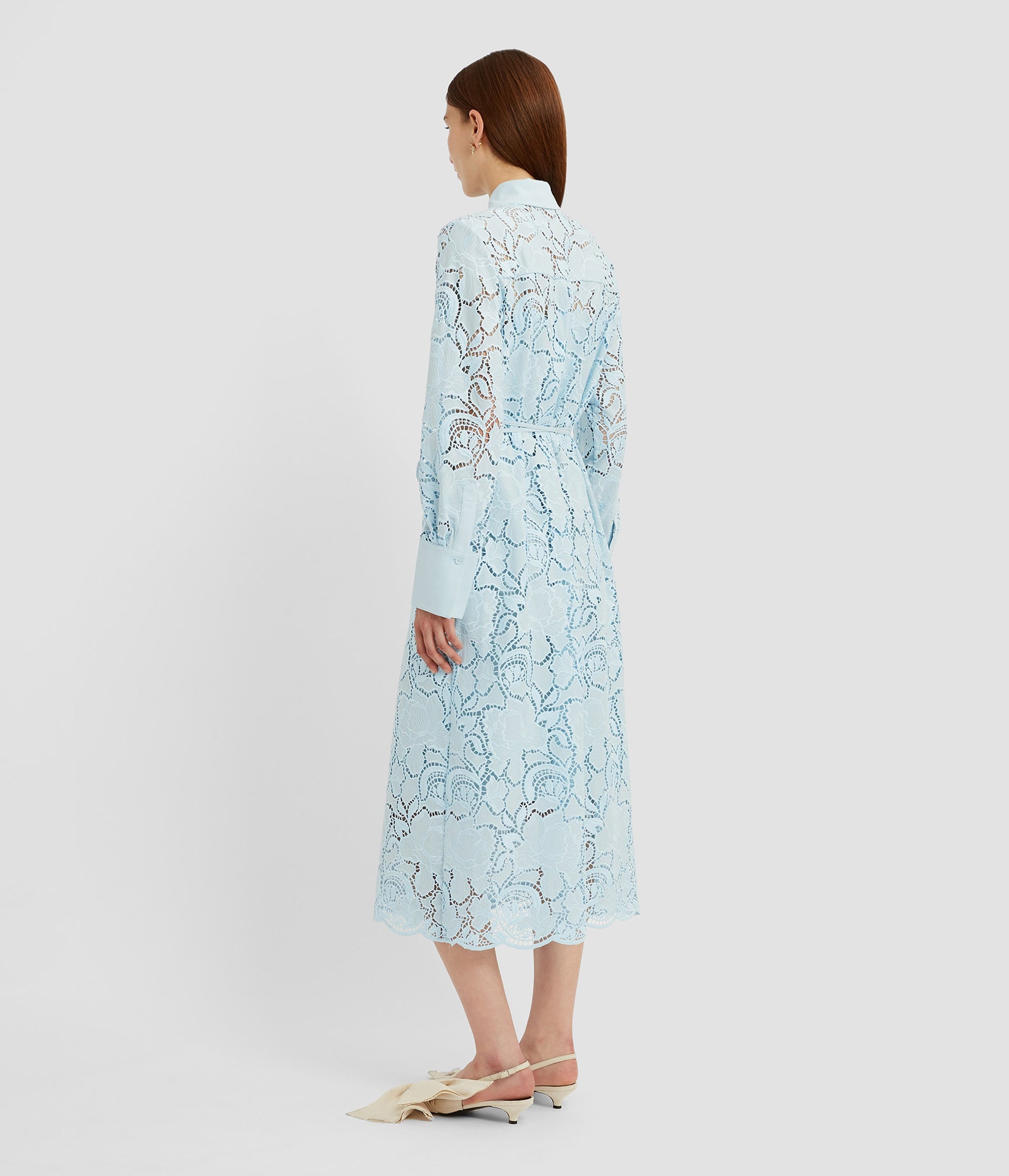 LONG SLEEVE SHIRT DRESS - 3