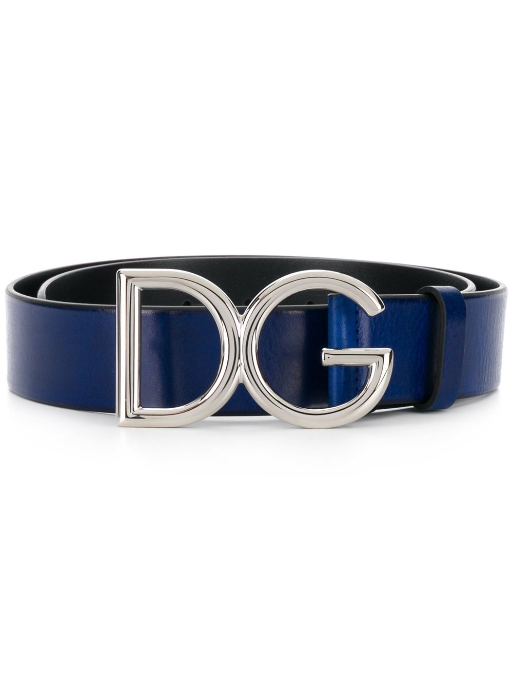 logo buckle belt - 1