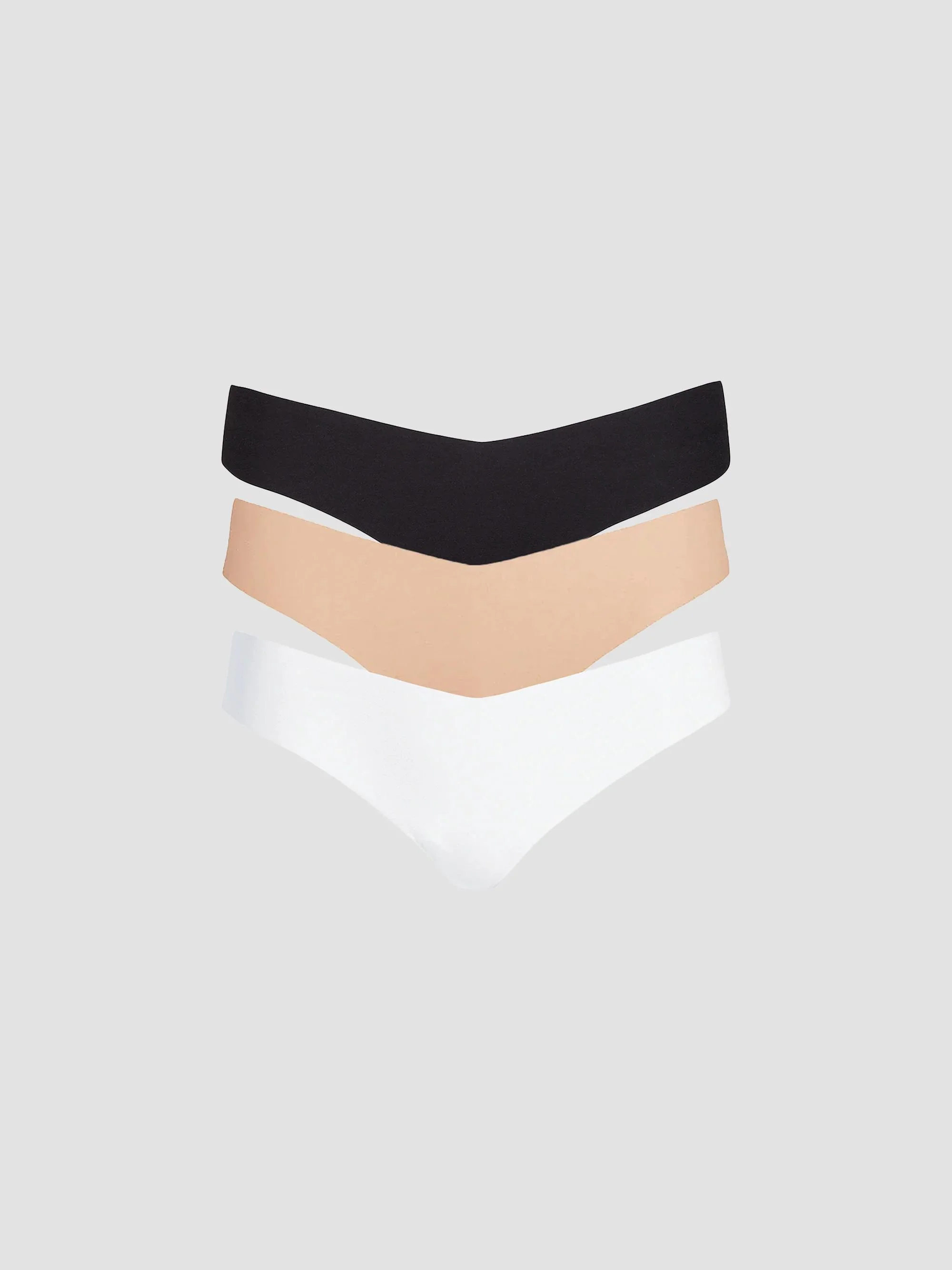 Women's 3-Pack Cotton Thong Set - Multi - 1