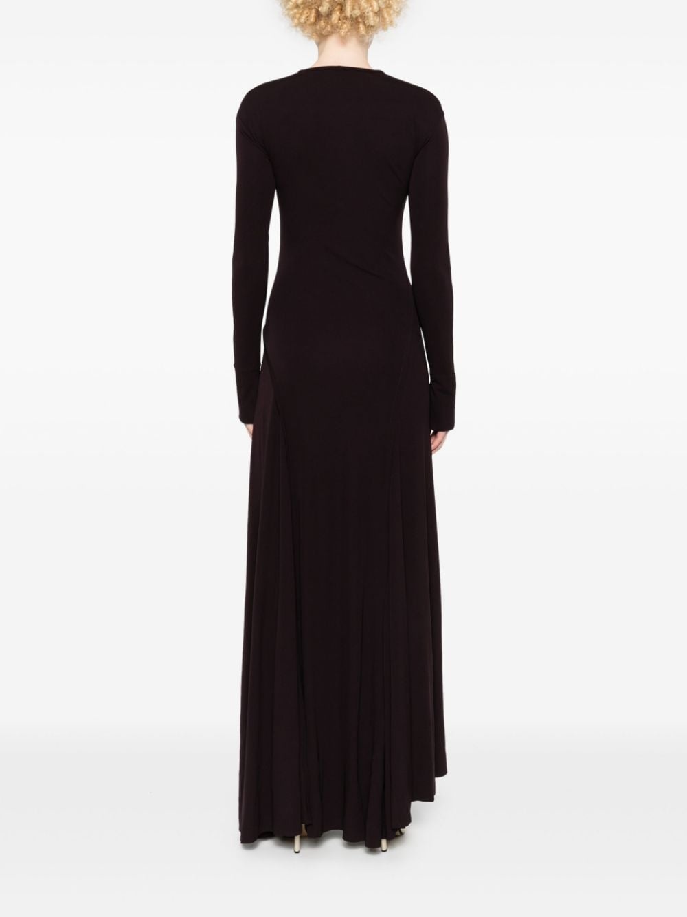 panelled dress - 4