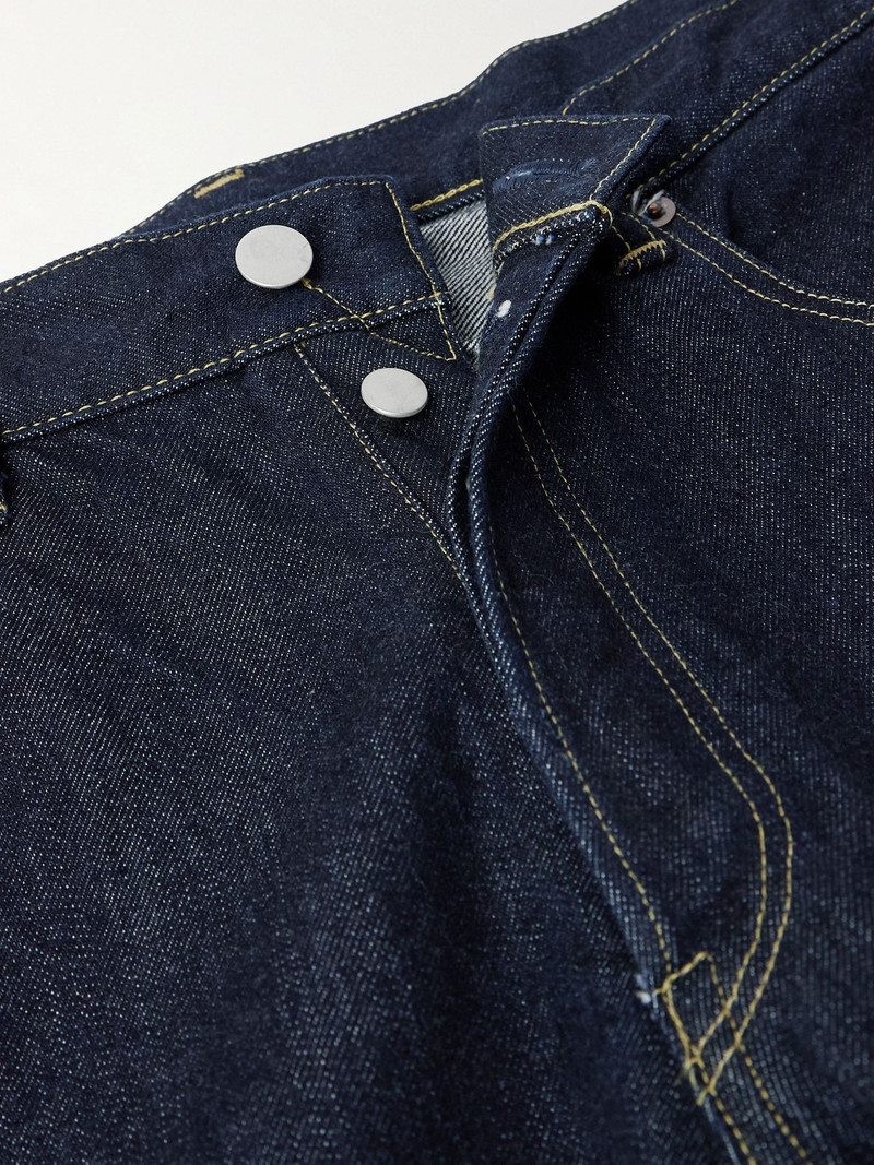 Vintage Reproduction Tapered Jeans Blue 6