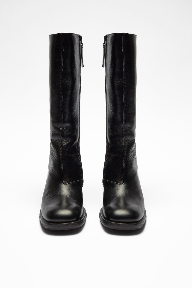 Shaft Boot Black 7