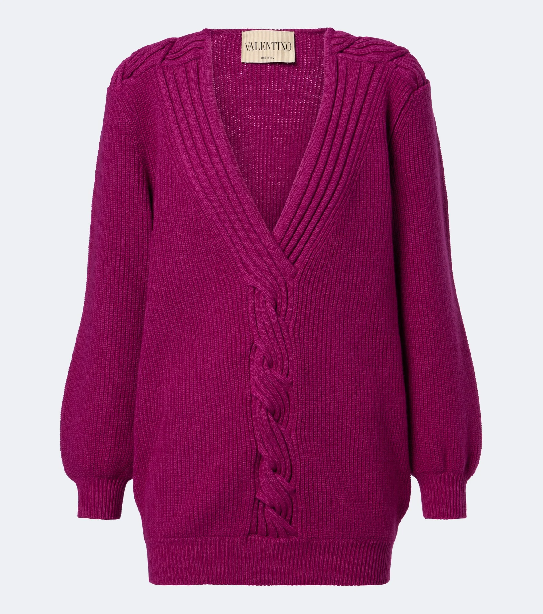 Oversized virgin wool sweater - 1