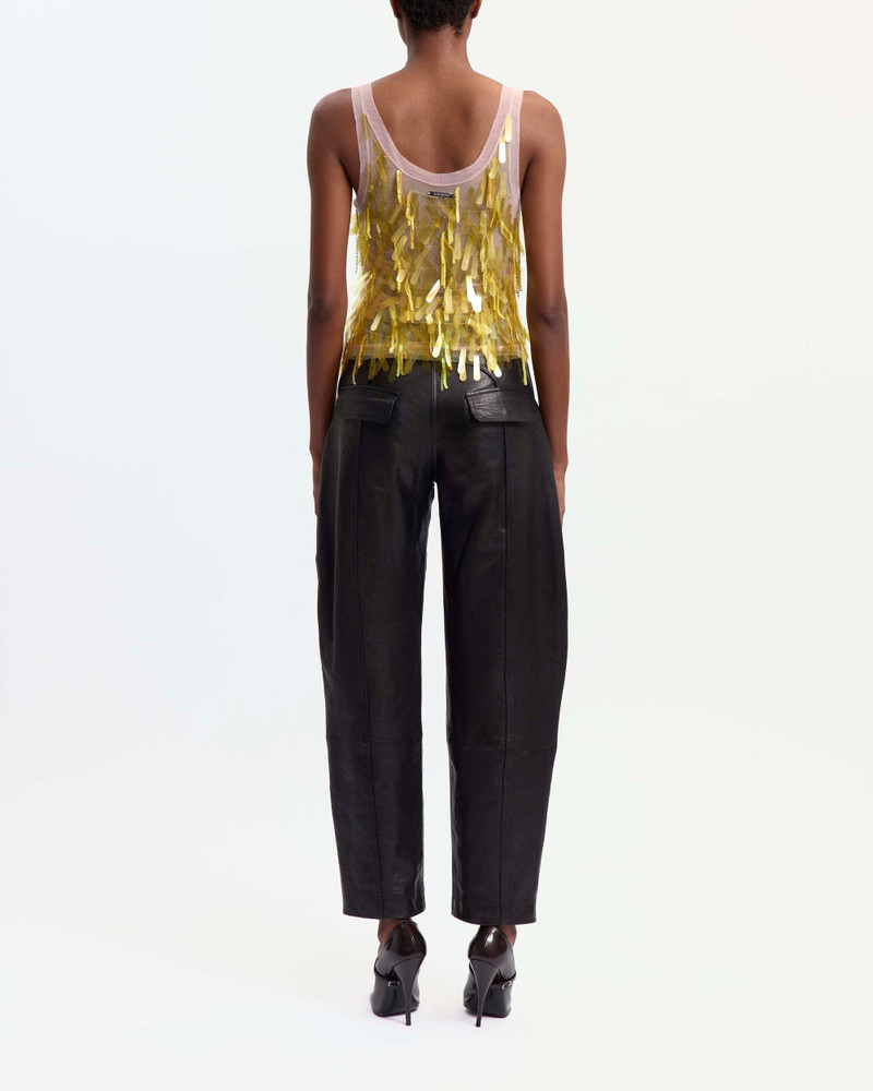 SHARLA TOP IN EMBROIDERED TULLE 4