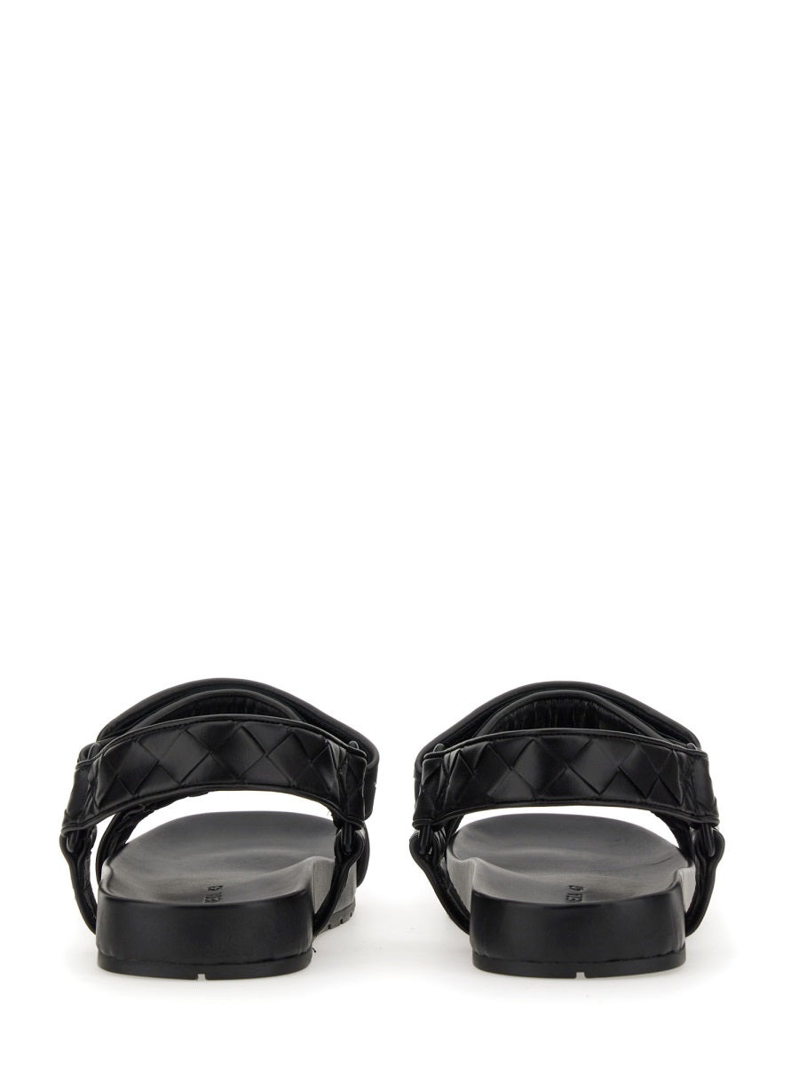 Bottega Veneta Men Leather Sandal - 2