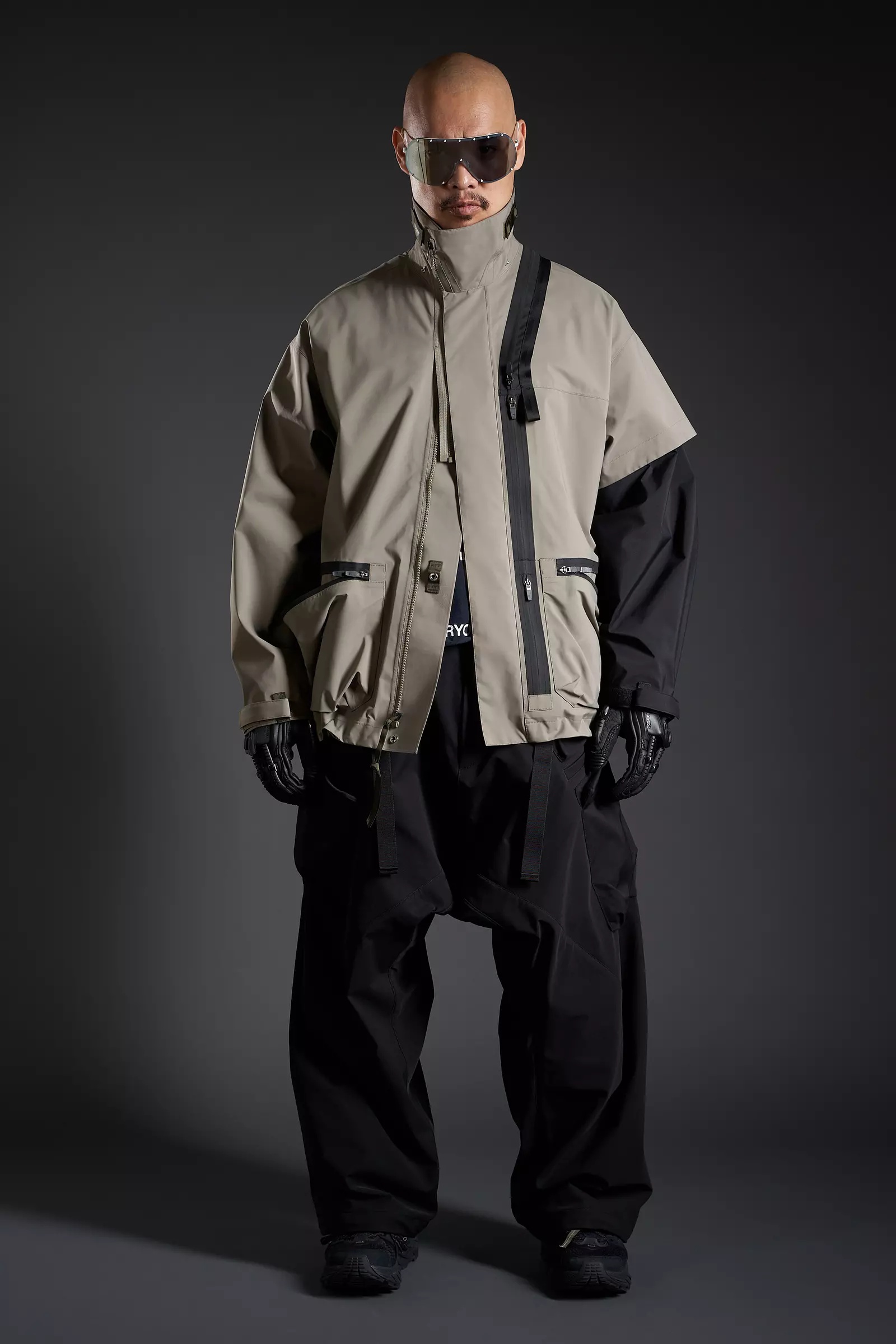 J115-GT-EX 3L Gore-Tex Pro Interops Jacket ALPHA GREEN / SILVER - 17