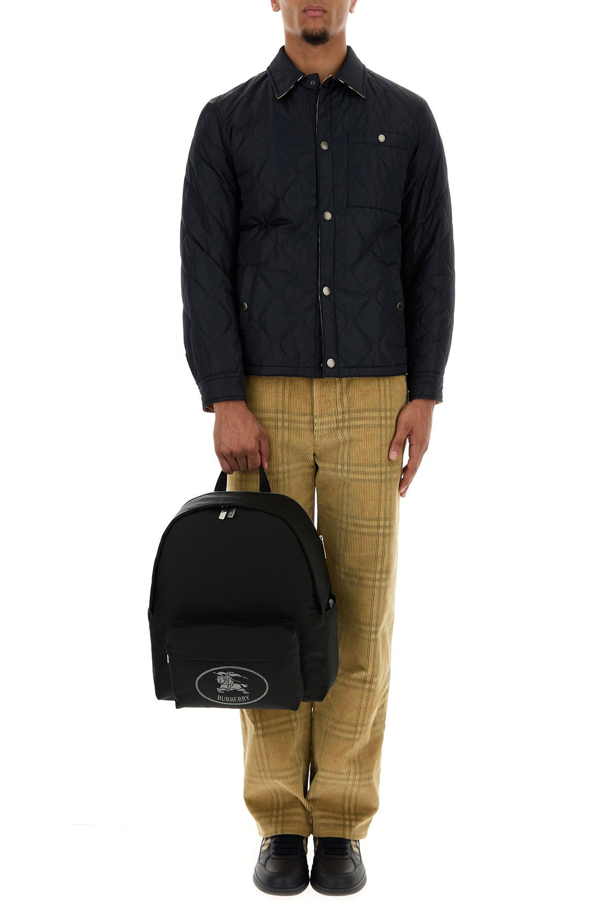 Embroidered corduroy pant - 6