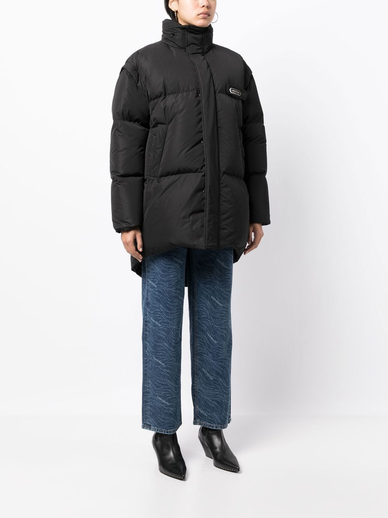 logo-plaque puffer jacket 3