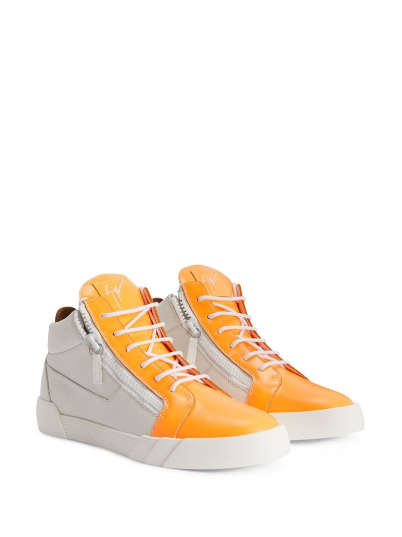Giuseppe Zanotti Frankie leather sneakers outlook