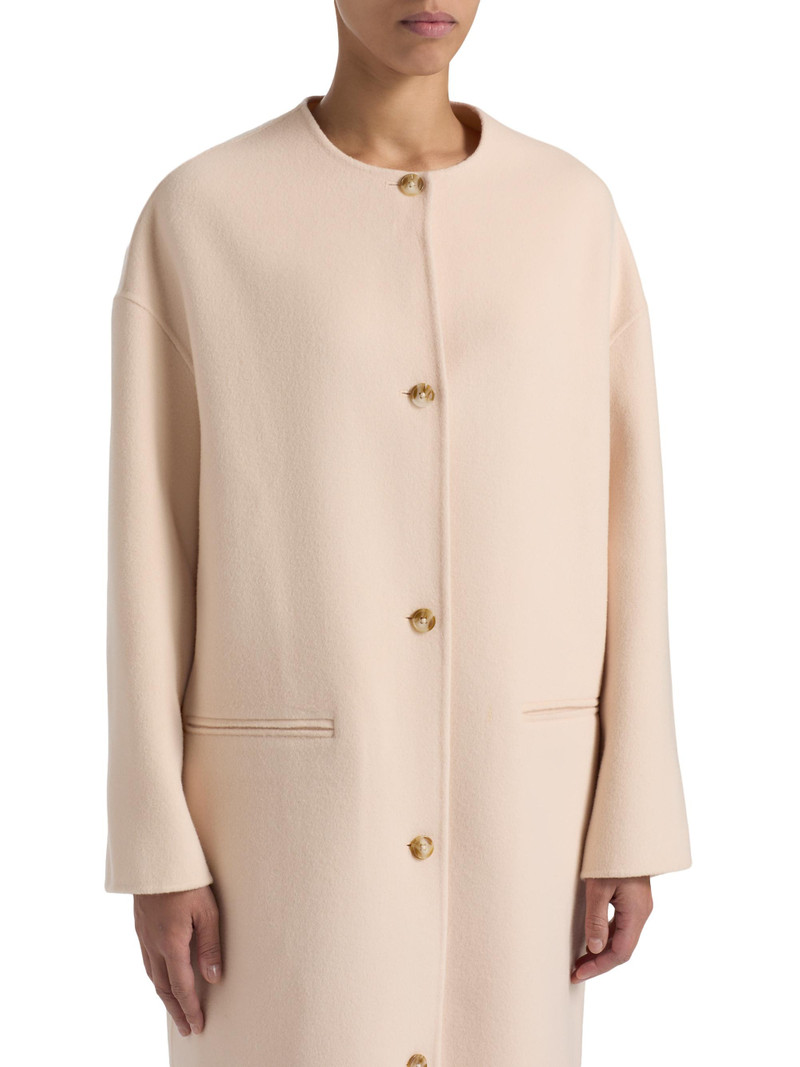 Women's Kerry Oval-Shaped Coat - Cream Rose 6