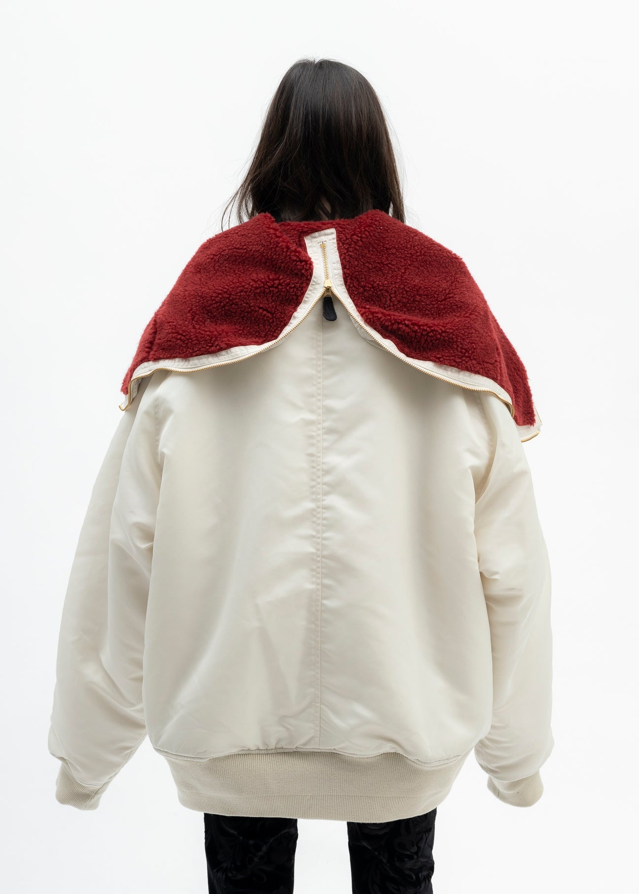 ジャケット・アウター doublet/PETAL MOUTH HOOD BOMBER JACKET Doublet Petal Mouth Hood Bomber Jacket in Green for Men | Lyst