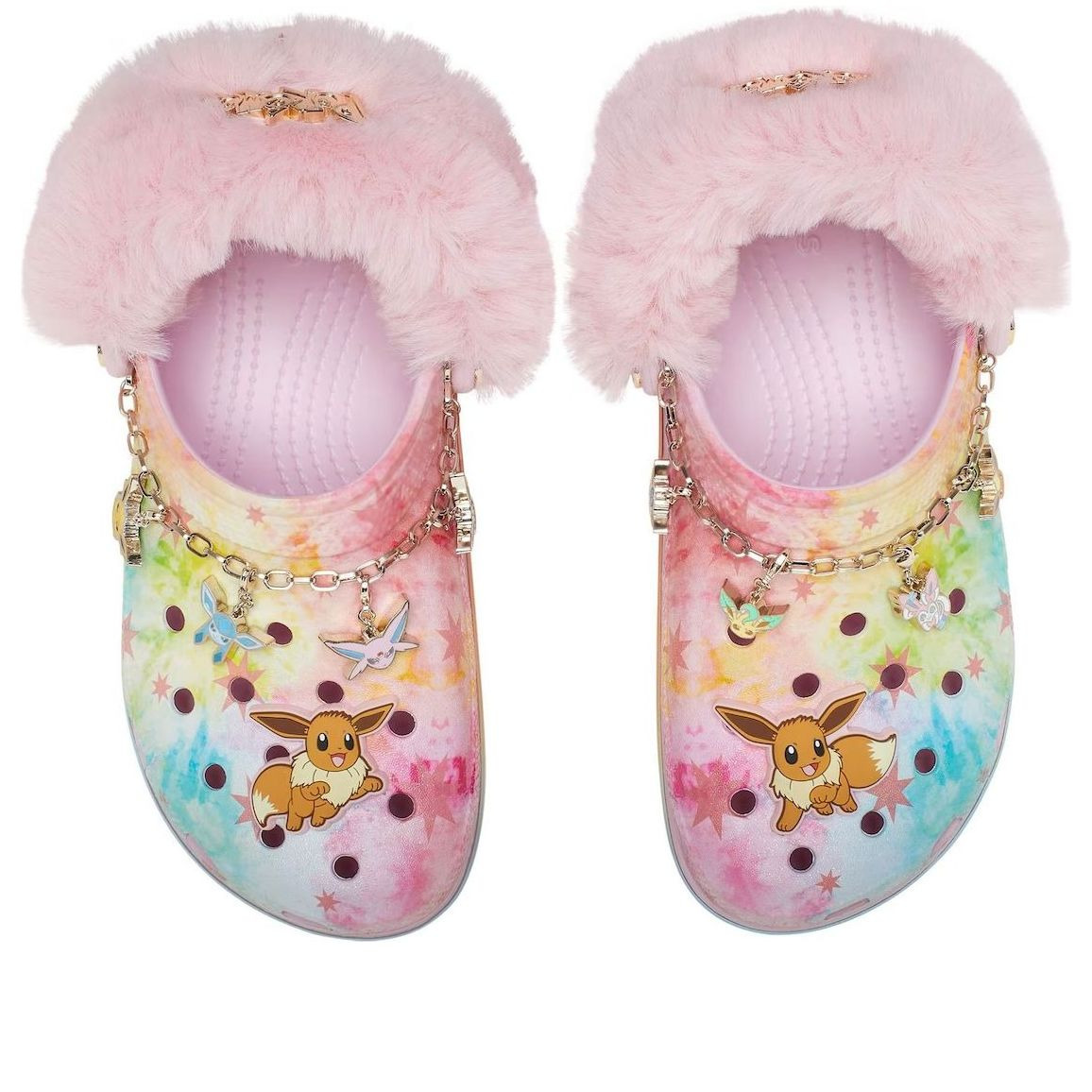 (WMNS) Crocs x Pokemon Classic Platform Clog 'Eevee' 211429-90H - 4