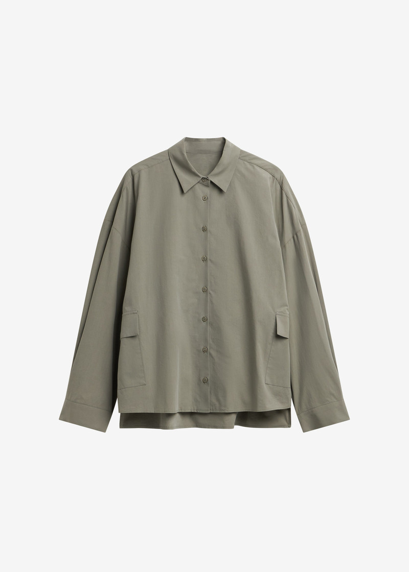 Sancey Cargo Pocket Shirt - Olive 1