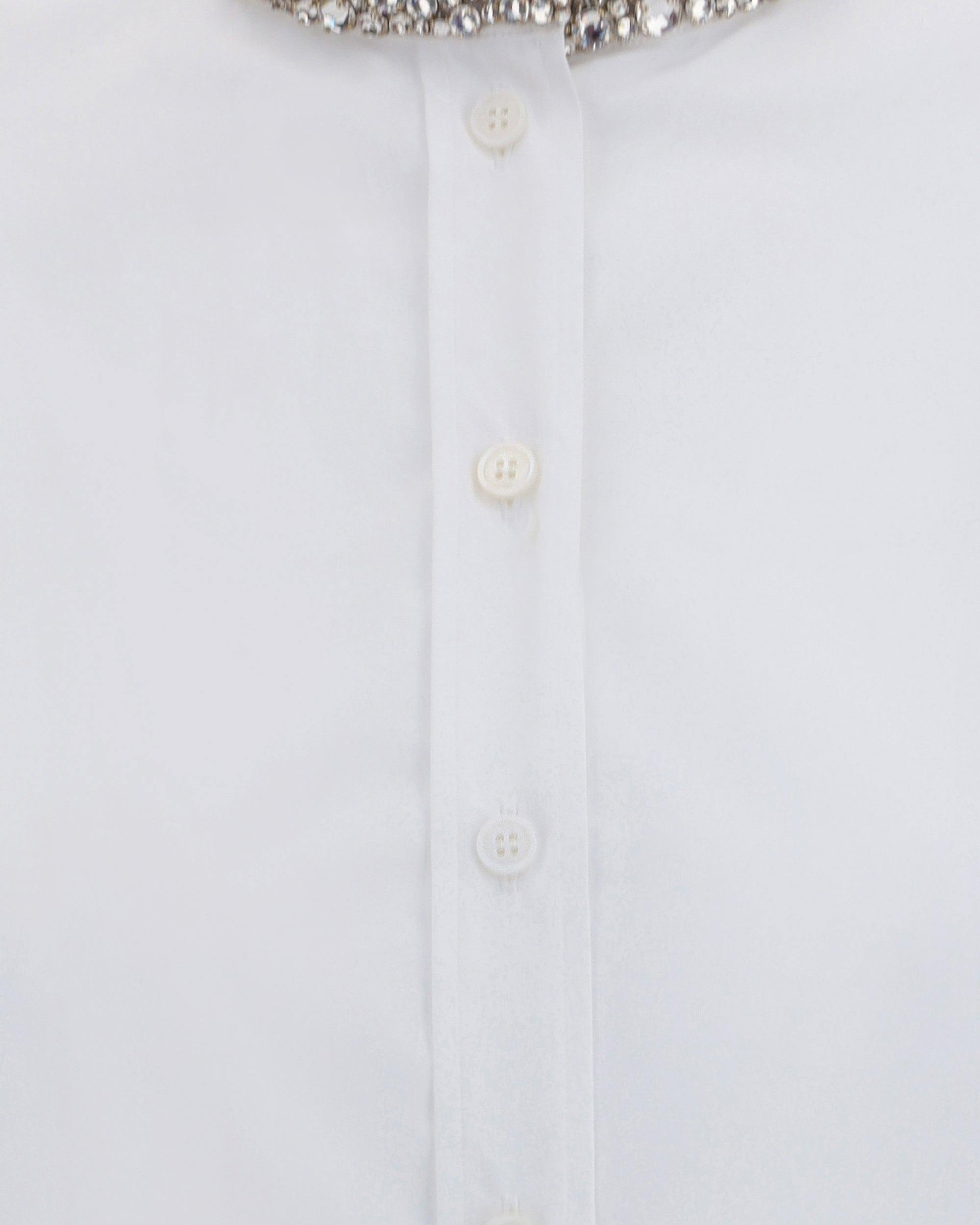 Shirt with embellished collar - 3