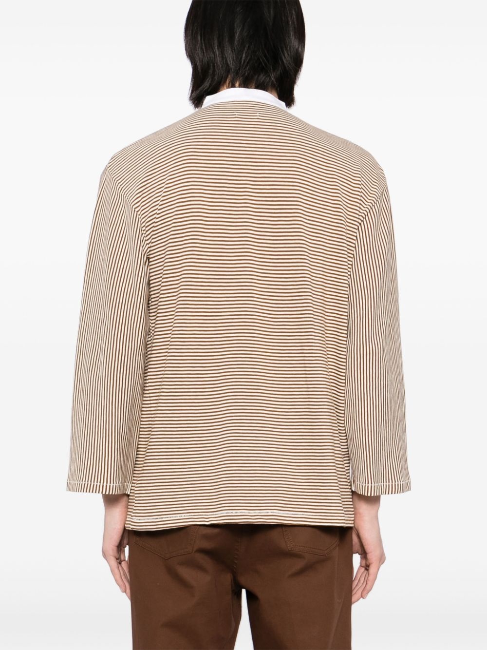 newton stripe T-shirt - 3